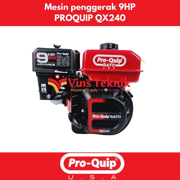 Jual Mesin Penggerak Serbaguna Gasoline Engine 9 HP QX 240 Proquip