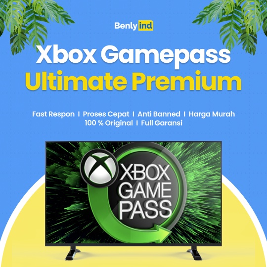 Jual Xbox Gamepass Ultimate Premium 1 Bulan Murah Bergaransi Xbox One