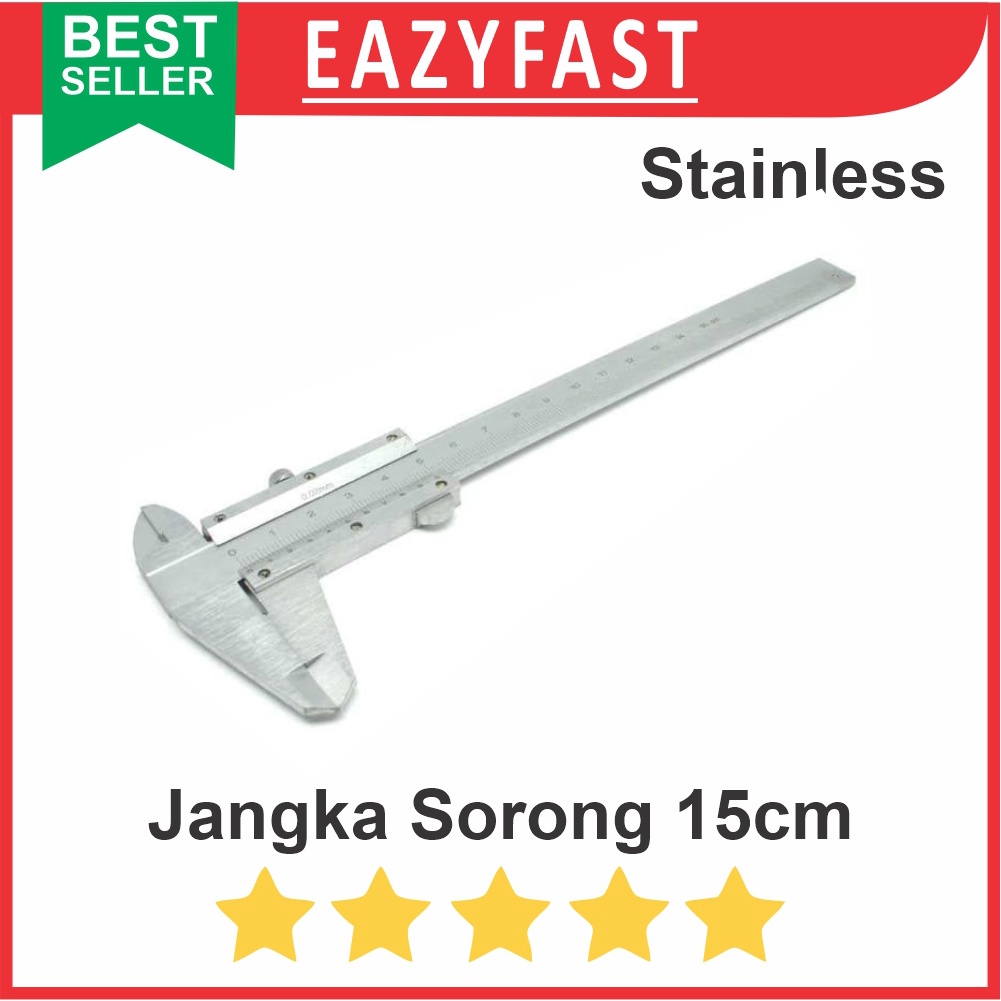 Jual Jangka Sorong Caliper Sigmat Besi Stainless Steel 150mm 15cm