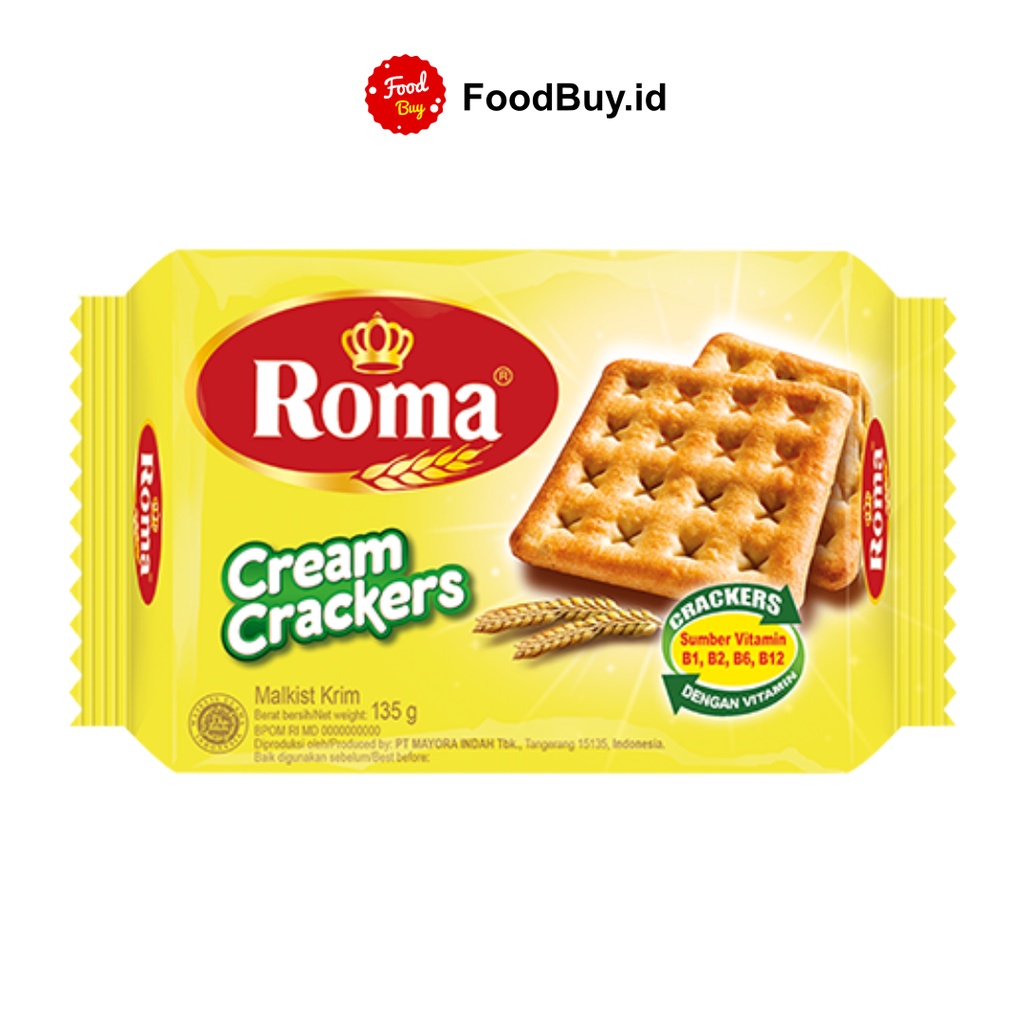 Jual Roma Malkist Cream Crackers Gr Shopee Indonesia