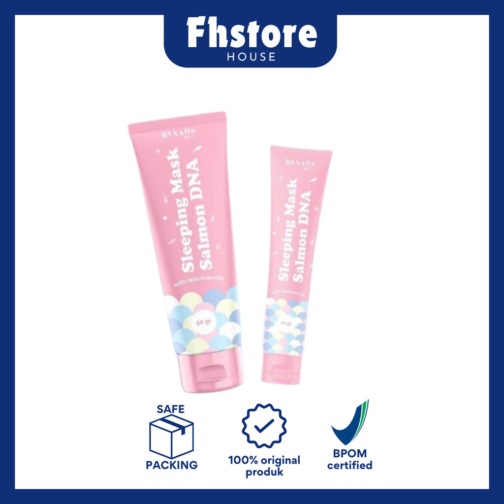 Jual FHSTORE BYNADS SLEEPING MASK SALMON DNA 3IN1 BY BYNADS ID