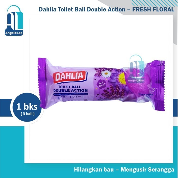 Jual Dahlia Kapur Barus Kamper Toilet Ball Double Action Isi Usir Bau