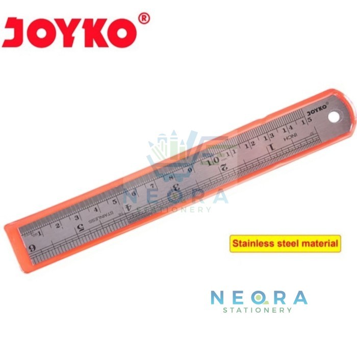 Jual Joyko Penggaris Besi Ukuran Cm Stainless Ruler Cm Penggaris