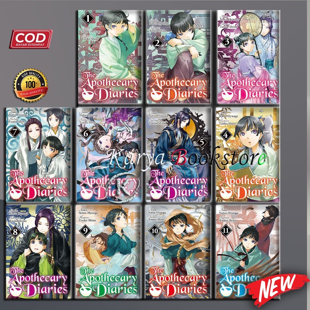 Jual The Apothecary Diaries Light Novel 11 Book Series By Natsu