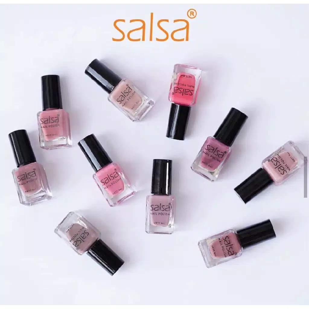 Jual Salsa Nail Polish Nude Series Kutek Ml Shopee Indonesia