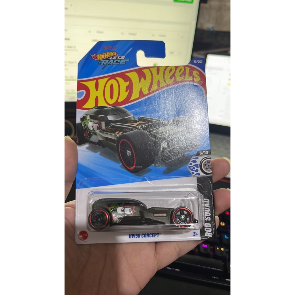Jual Hotwheels HW50 Concept Hitam Lot C 2025 Hot Wheels Shopee Indonesia