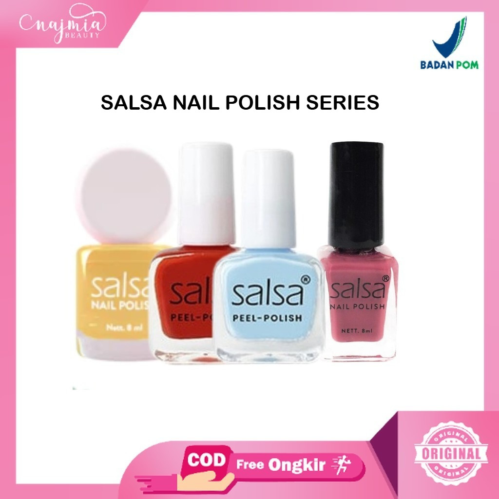 Jual Najmia Ofc Salsa Nail Polish Nude Series Matte Series Glossy