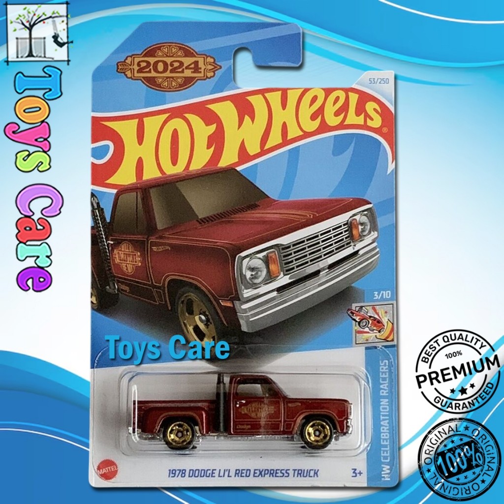 Jual Hot Wheels 1978 Dodge Lil Red Express Truck Marun Pickup Shopee