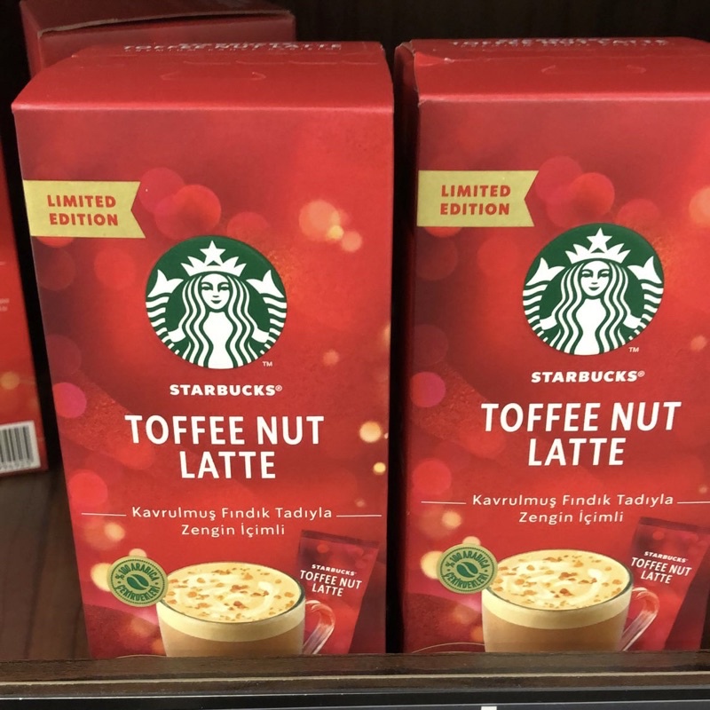 Jual Starbucks Toffee Nut Latte Limited Edition Premium Instant Coffee