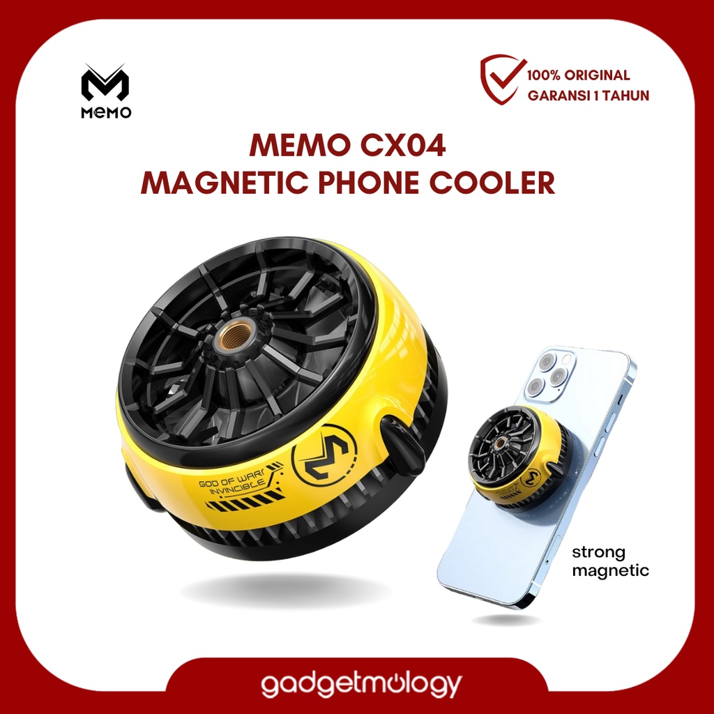 Jual Memo Cx Magnetic Phone Cooler Radiator Semiconductor Fan Cooling