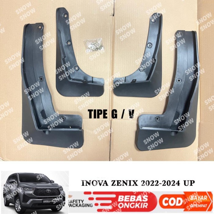 Jual Mud Guard Innova Zenix Tipe G V Karpet Lumpur