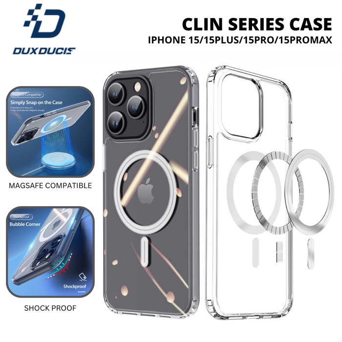 Jual Dux Ducis Clin Clear Case IPhone 15 Pro Max Plus Soft Casing