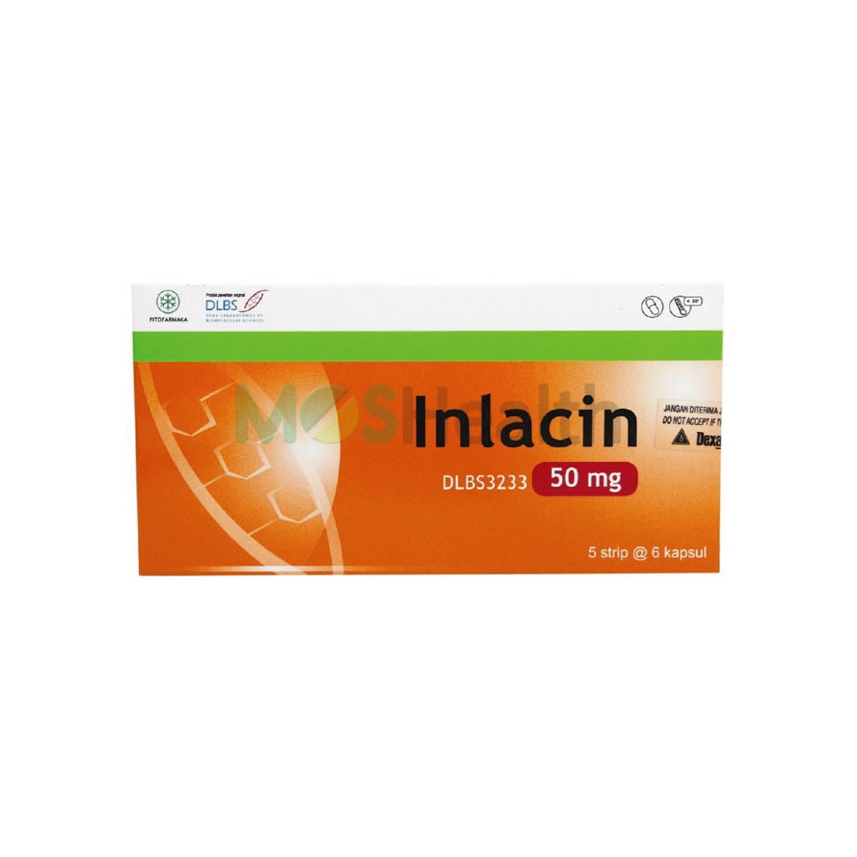 Jual INLACIN 50 MG 1 BOX ISI 30 KAPSUL Shopee Indonesia