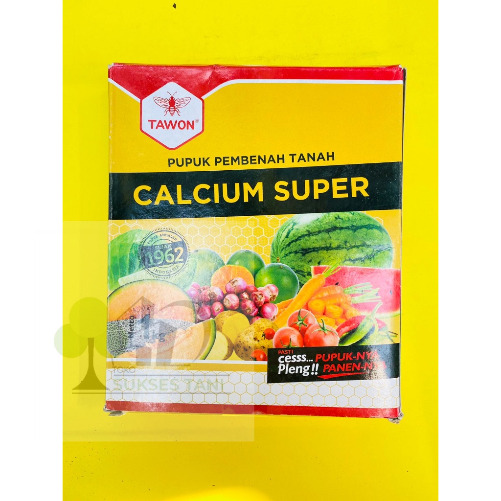 Jual Pupuk Pembenah Tanah CALSIUM SUPER Isi 1 Kg Dari CAP TAWON