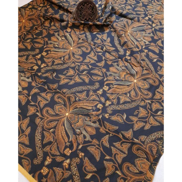 Jual Kain Jarik Batik SOLO Motif Pisang Bali Latar Ireng Sogan