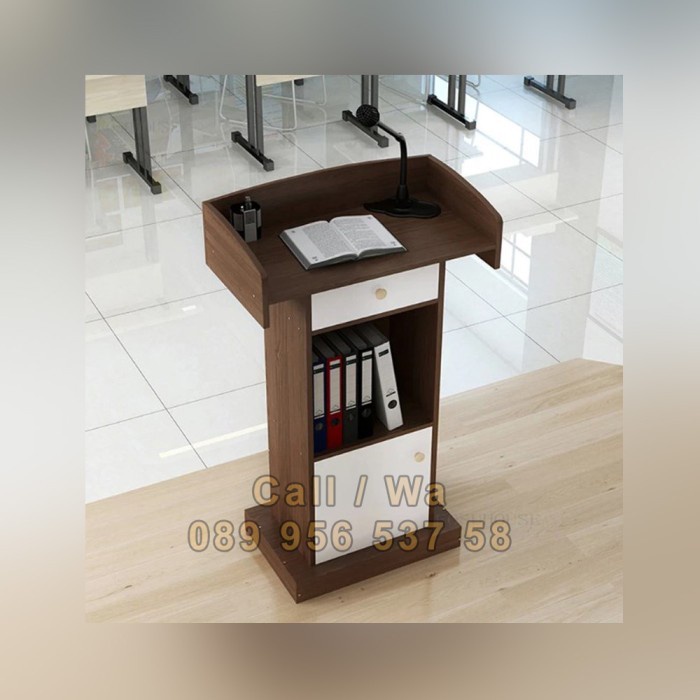 Jual Mimbar Podium Minimalis Modern Podium Desain Terbaru Harga Murah