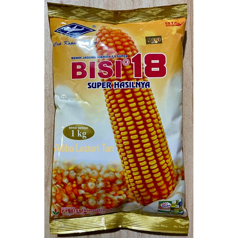 Jual Benih Jagung Bisi 18 1KG Jagung Hibrida Original Cap Kapal