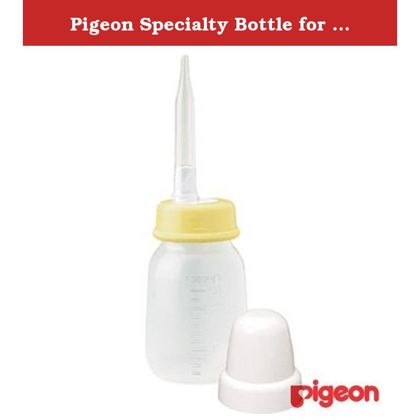 Jual BOTOL DOT SUSU UNTUK BIBIR SUMBING PP LONG SILICONE NIPPLE PIGEON