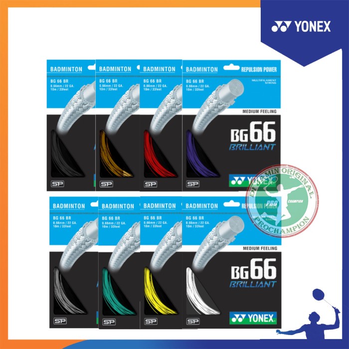 Jual Yonex Yonex Bg Brilliant Senar Badminton Original Yonex