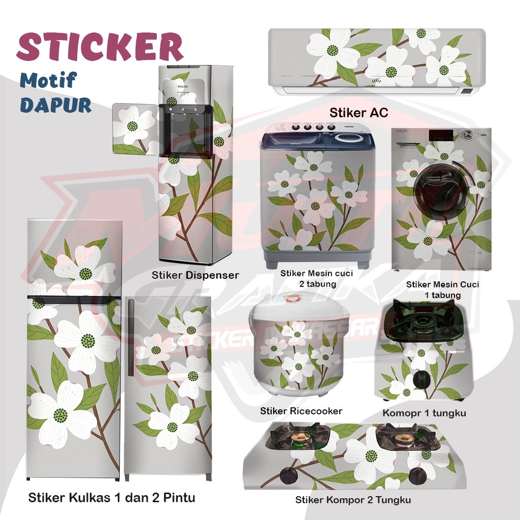 Jual Enchanting Nature S Tapestry Koleksi Stiker Kulkas Kompor