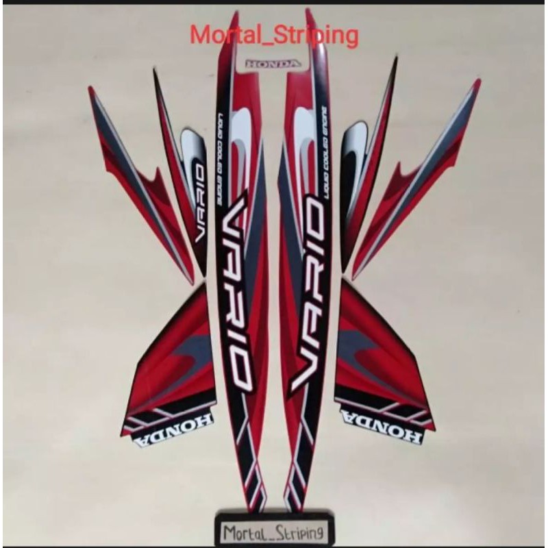 Jual STIKER STRIPING FULLSET LIS LIST BODY MOTOR HONDA VARIO LAMA 110