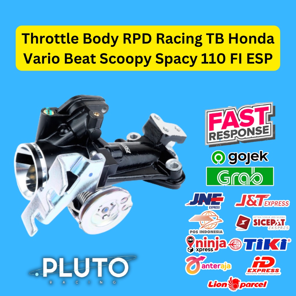 Jual Throttle Body RPD Racing TB Honda Vario Beat Scoopy Spacy 110 FI