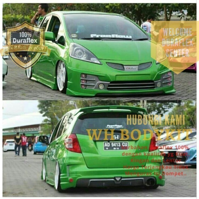 Jual BODYKIT Honda Jazz Ge8 Komplit Foglamp 2 Pcs Dan Led 6pc BODY KIT