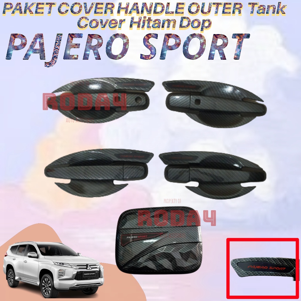 Jual Paket Outer Handle Pegangan Pintu Mobil Tank Cover Pajero Sport