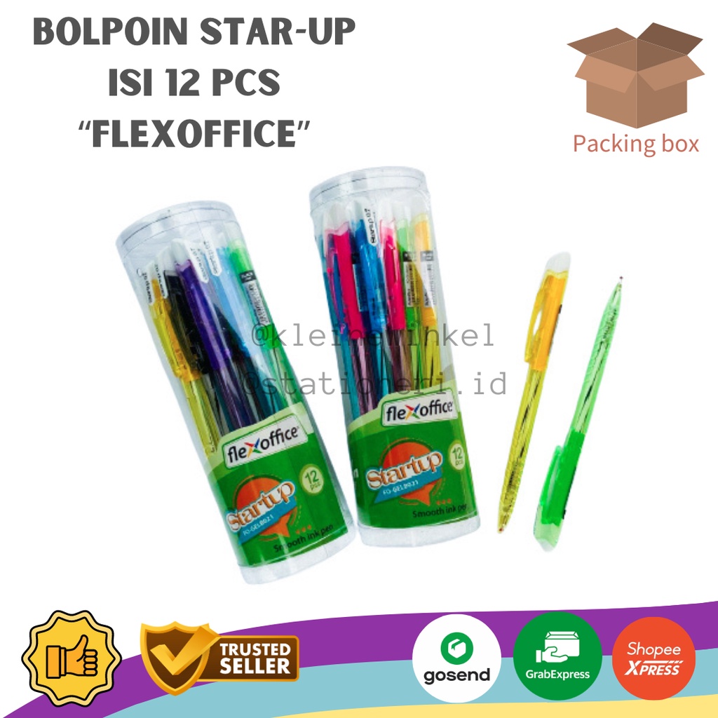 Jual Bolpoin FLEXOFFICE STARTUP Tabung Isi 1 Lusin Shopee Indonesia