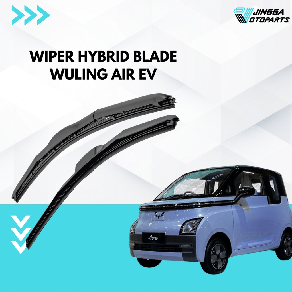 Jual Wiper Hybrid Blade Wuling Air Ev Kiri Dan Kanan Set Jingga