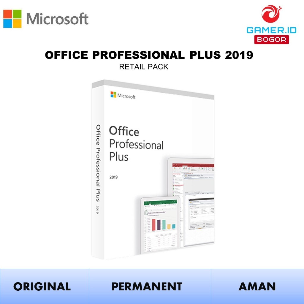 Jual Microsoft Office Professional Plus 2019 Original Retail Pack