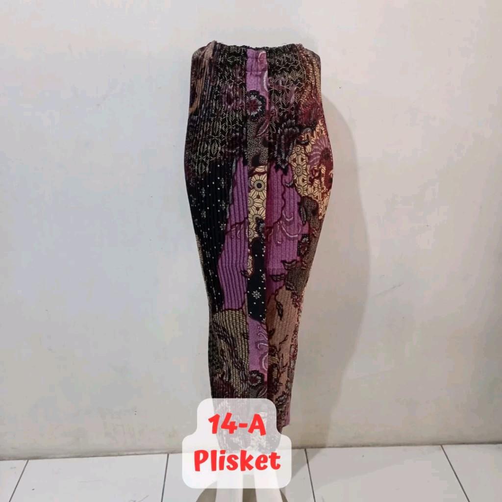 Jual Rok Plisket Batik Wiru Bawahan Kebaya Kondangan Wisuda Nikah Lipat