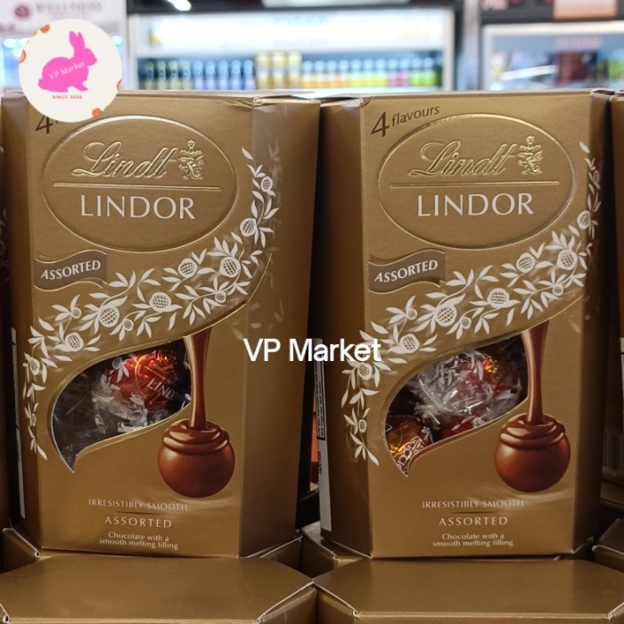 Jual Lindt Lindor Assorted Chocolate 200g Pack Shopee Indonesia