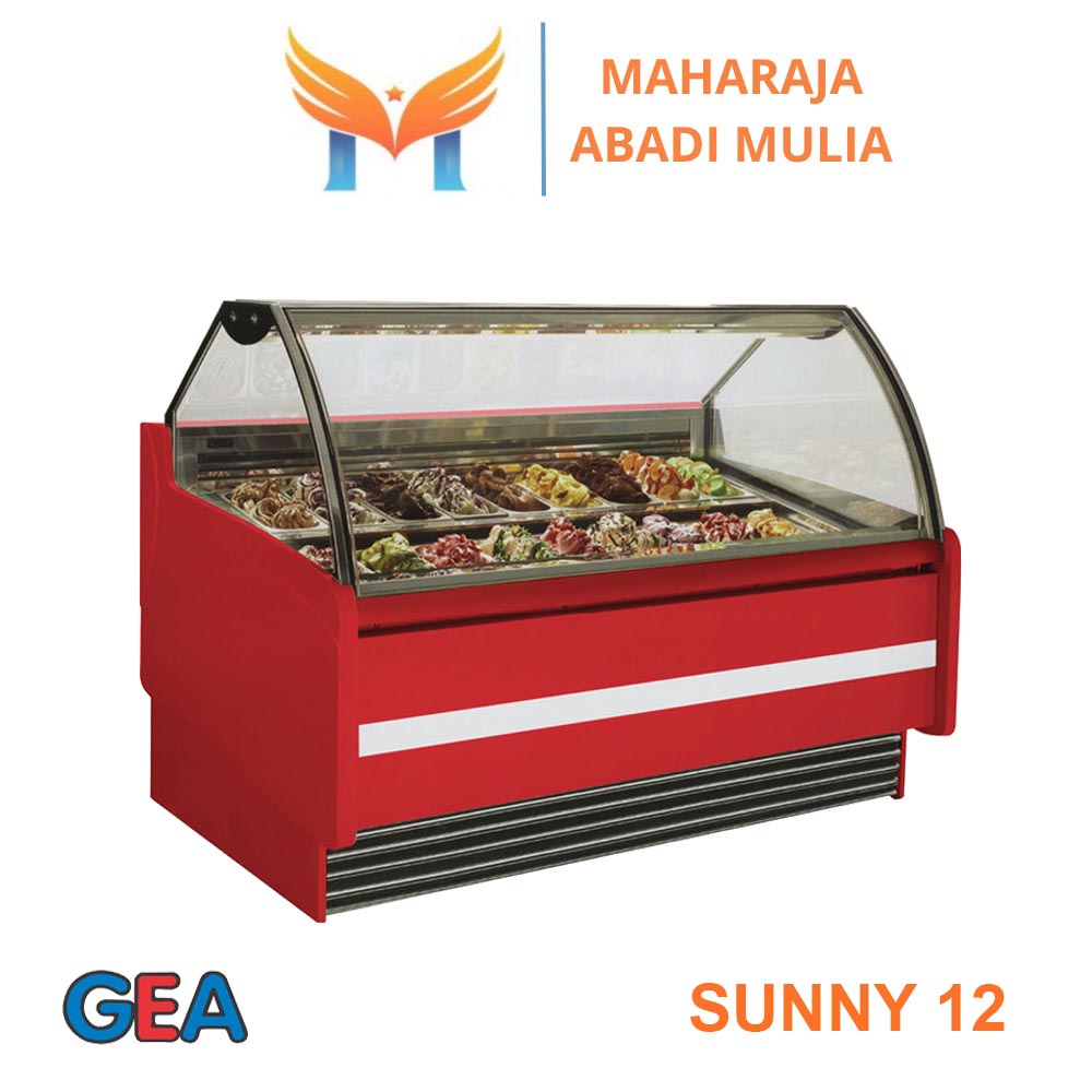 Jual Kabinet Pemajang Es Krim Gelato Gea Sunny 12 Gelato Showcase 12