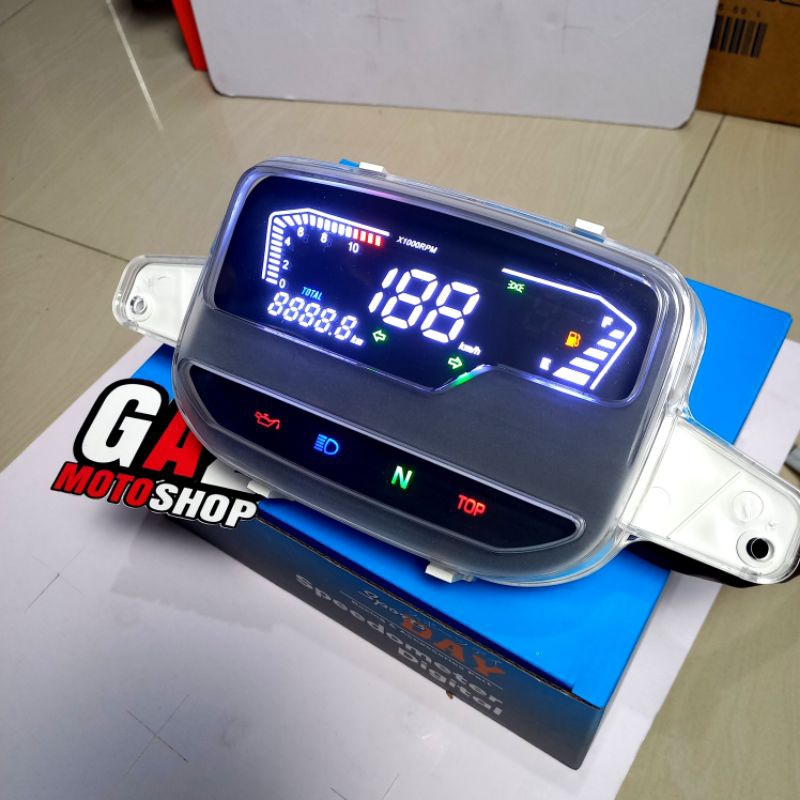 Jual Speedometer Digital Yamaha F Zr Fizr V Zhe Kilometer