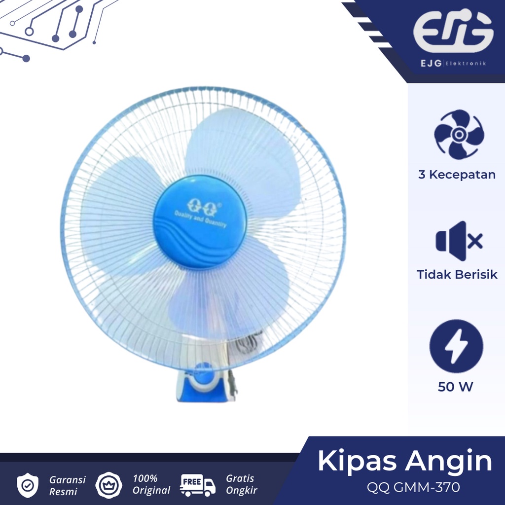 Jual Qq Wall Fan Inch Gmm Kipas Angin Dinding Tembok Murah