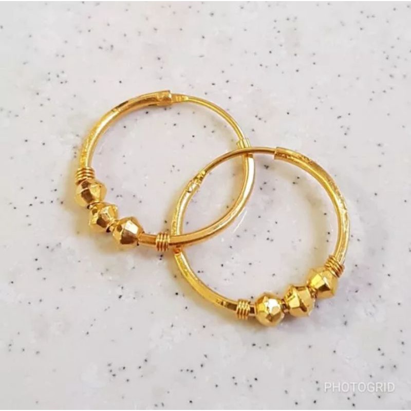 Jual Anting Emas Asli Dapat Surat Dari Toko Kadar 24 Karat Berat 10