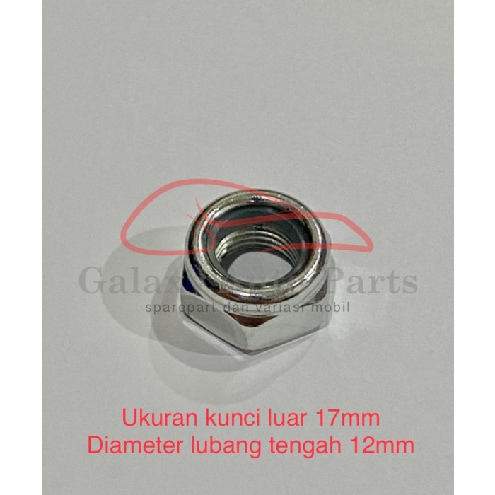 Jual Mur Nylon Nilon Lock Nut Kunci Mm Shopee Indonesia