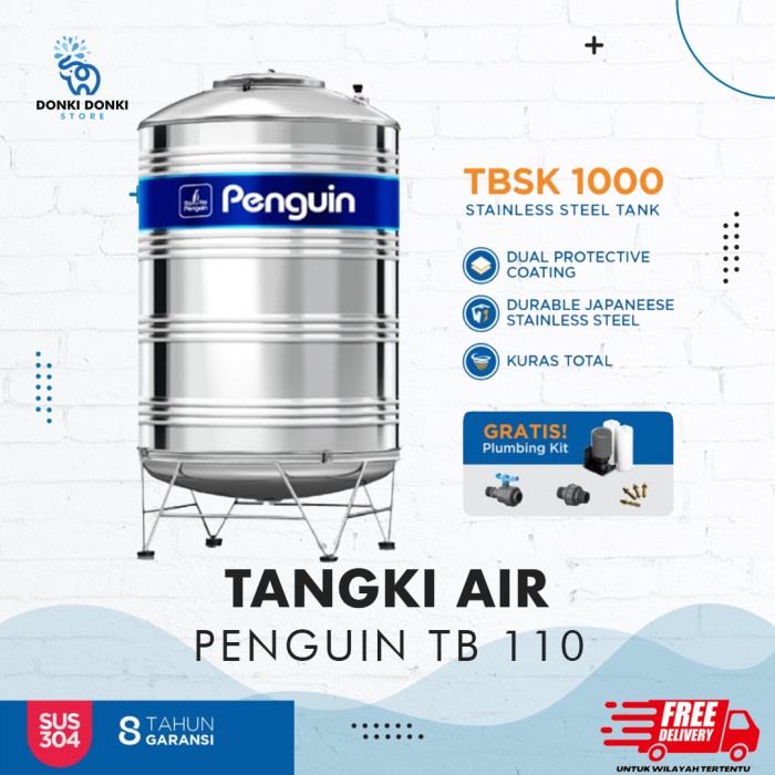 Jual Promo Big Sale Tangki Air Toren Tandon Penguin Stainless Tbsk