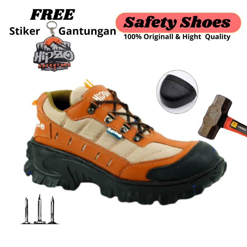 Jual HIPZO M52 Sepatu Safety Kerja Proyek Sepatu Safety Tambang Pria