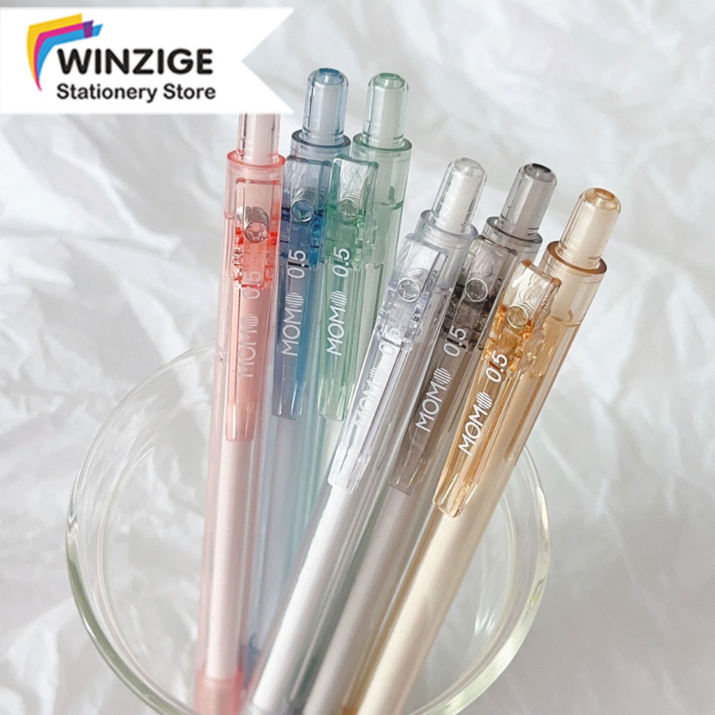 Jual Winzige Pcs Pulpen Gel Lucu Mm Pulpen Aesthetic Retractable