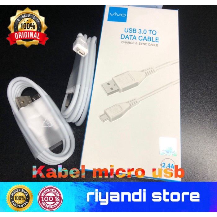 Jual Kabel Data Vivo Y S Y S Original Fast Charging Micro Usb Box