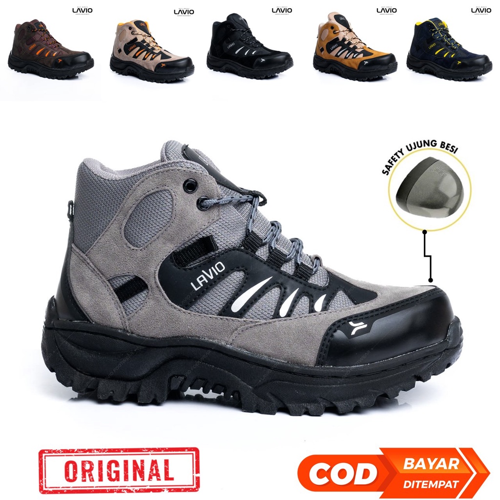 Jual Sepatu Safety Boots Ujung Besi Original Cocok Untuk Proyek