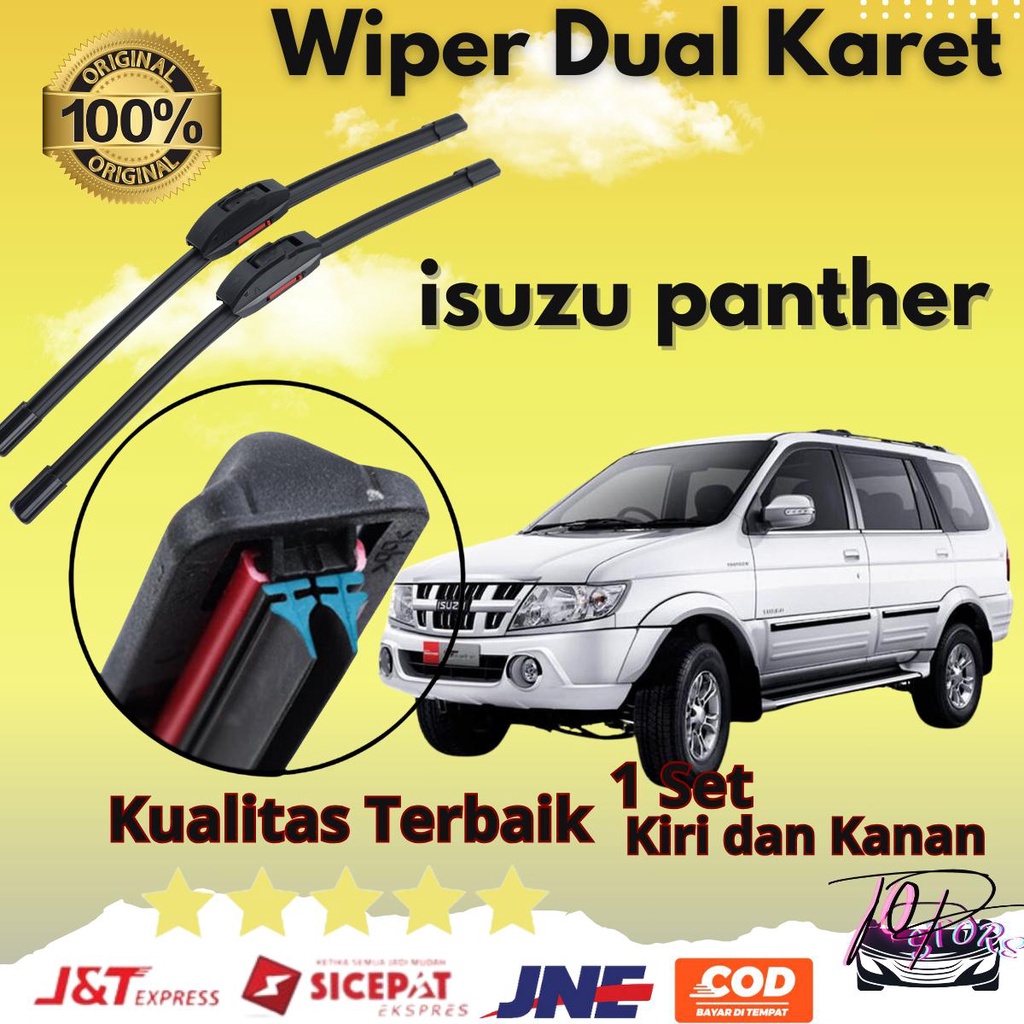 Jual Wiper Double Karet Dual Karet Mobil Isuzu Panther Touring