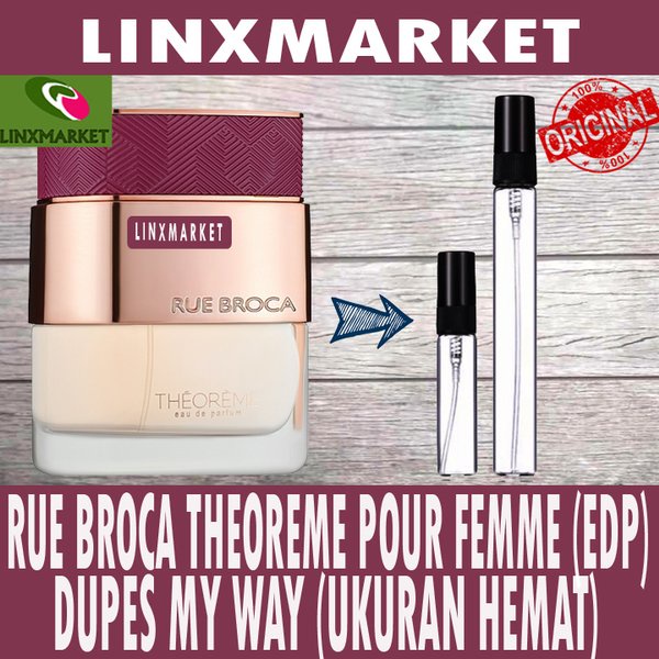 Jual RUE BROCA THEOREME POUR FEMME WOMEN EDP EAU DE PARFUM UKURAN