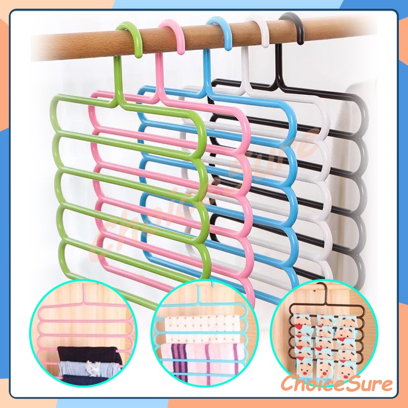 Jual Hanger Baju Susun 5 In 1 Hanger Jilbab 5 In 1 Hanger Susun 5