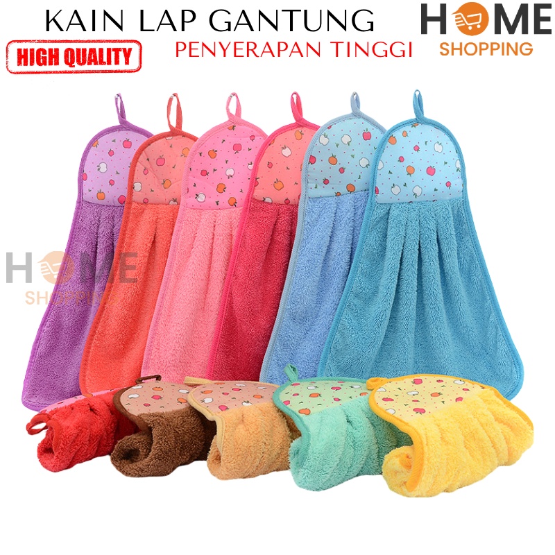 Jual Hs Kain Lap Gantung Motif Apel Kain Lap Tangan Gantung