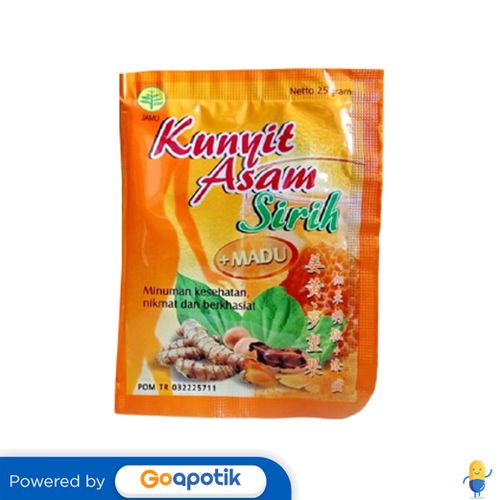 Jual Sidomuncul Kunyit Asam Sirih Plus Madu 25 Gram Sachet Shopee