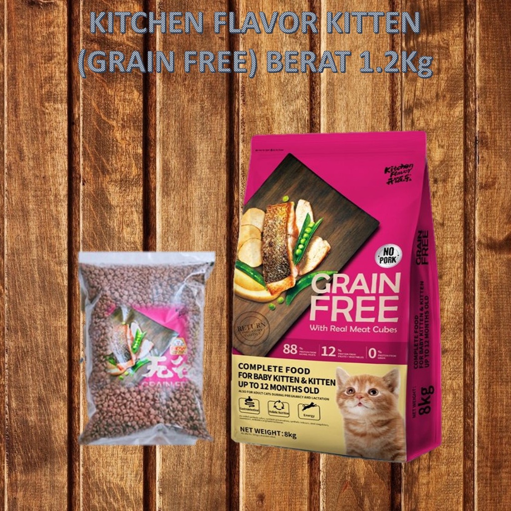 Jual Kitchen Flavor Baby Kitten Kg Kucing Kf Flavour Kg