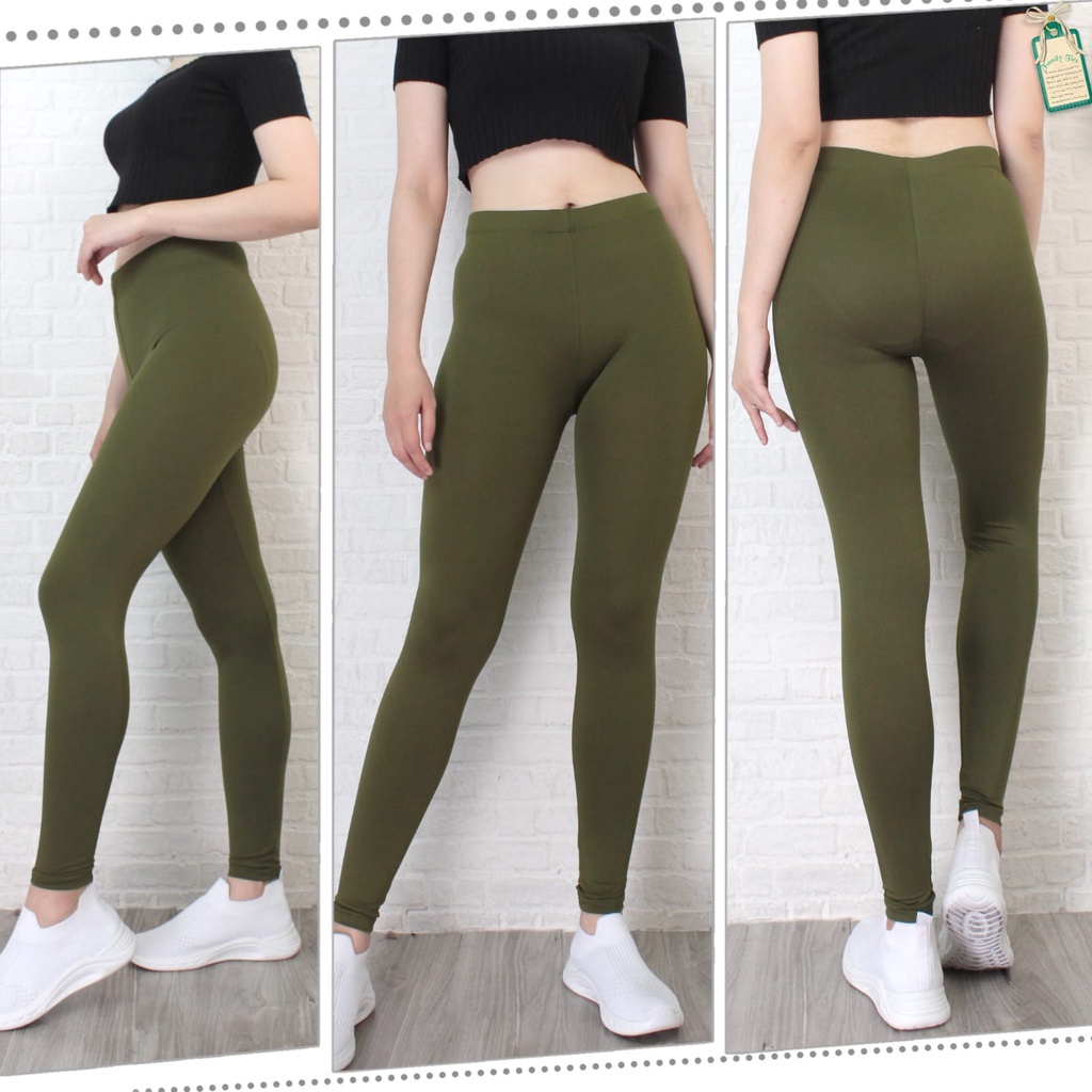 Jual Legging Wanita Tebal Premium Legging Jumbo Big Size Legging Import